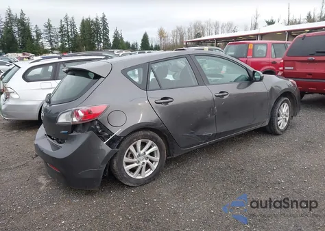 2012 Mazda Mazda3 I Touring z USA, uszkodzony, nr VIN JM1BL1L71C1620840